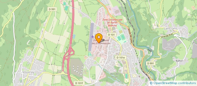 localisation de l'entreprise TENNIS DE TABLE DU BASSIN BELLEGARDIEN à VALSERHONE