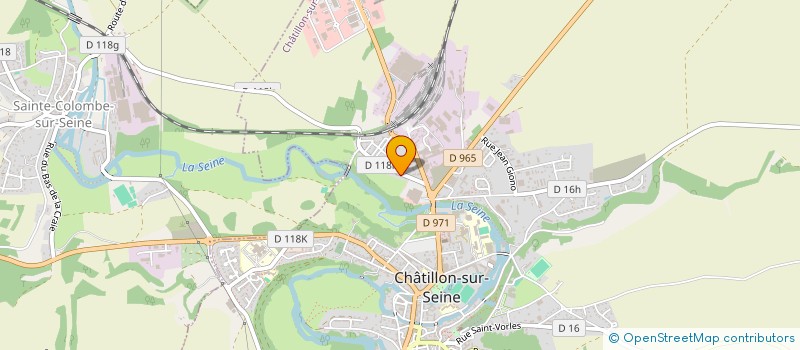 localisation de l'entreprise TENNIS DE TABLE DU CHATILLONNAIS  CHATILLON-SUR-SEINE