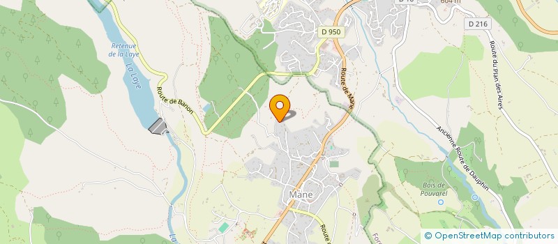 localisation de l'entreprise TENNIS DE TABLE FORCALQUIER à FORCALQUIER