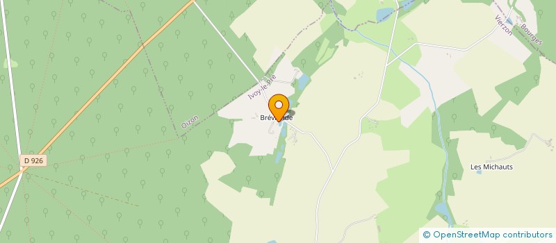 localisation de l'entreprise TENNIS DE TABLE HENRICHEMONT  IVOY-LE-PRE