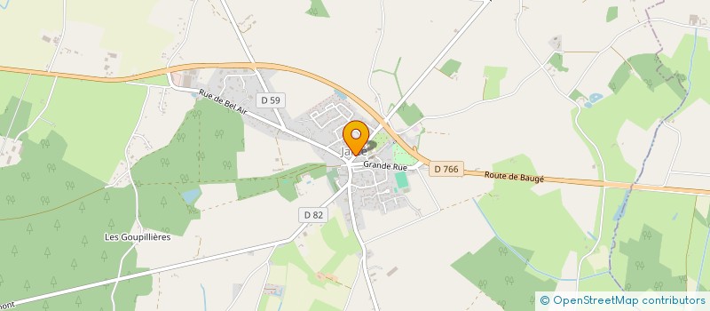 localisation de l'entreprise TENNIS DE TABLE JARZE VILLAGES  JARZE VILLAGES