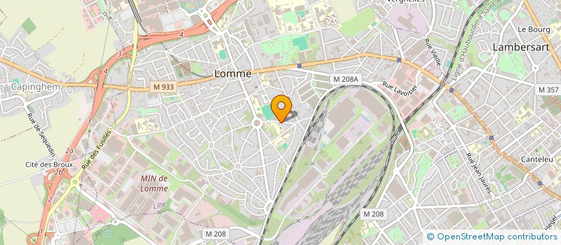 localisation de l'entreprise TENNIS DES SPORTS REUNIS LILLE DELIVRANC à LILLE