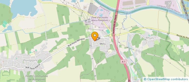 localisation de l'entreprise TENNIS ET SPORTS LOISIRS DE PONTPOINT  PONTPOINT