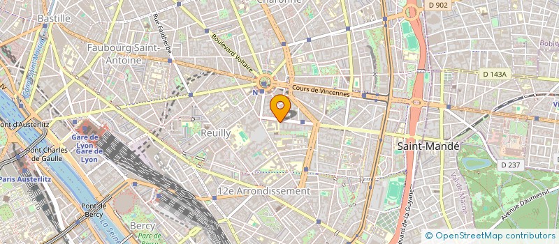 localisation de l'entreprise TENNIS LIFE  PARIS