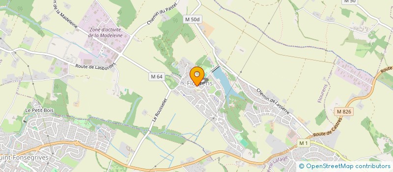 localisation de l'entreprise TENNIS MUNICIPAL DE FLOURENS à FLOURENS