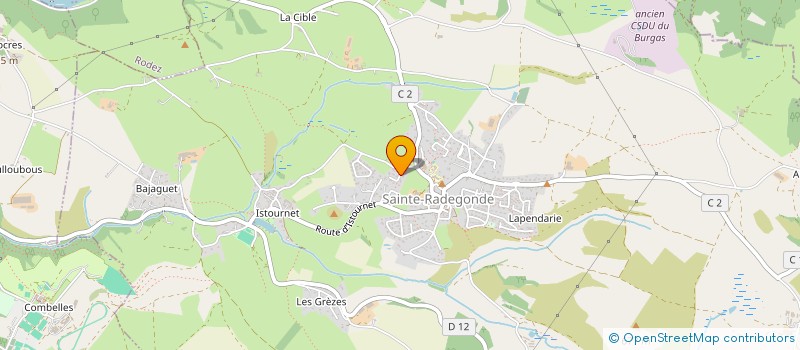 localisation de l'entreprise TENNIS ONET LE CHATEAU  ONET LE CHATEAU