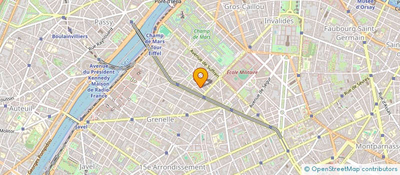 localisation de l'entreprise TENNIS STAT  PARIS