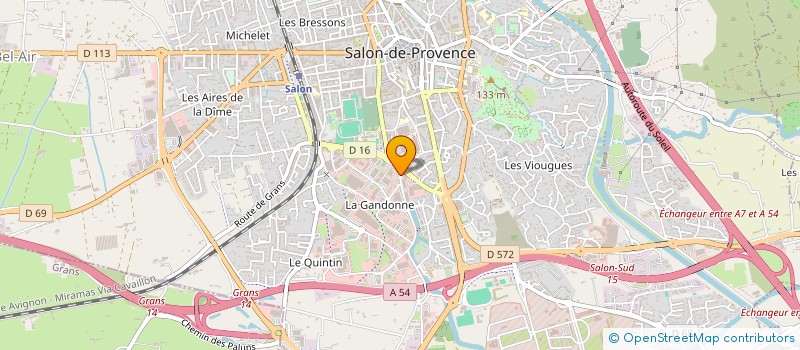 localisation de l'entreprise TENNIS WEB à SALON-DE-PROVENCE