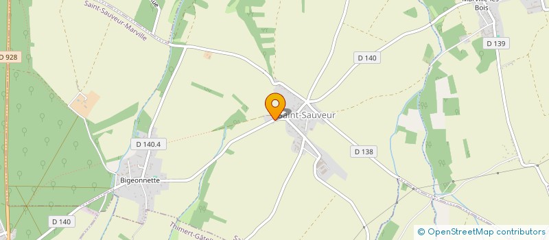 localisation de l'entreprise TENNISPORT à SAINT-SAUVEUR-MARVILLE