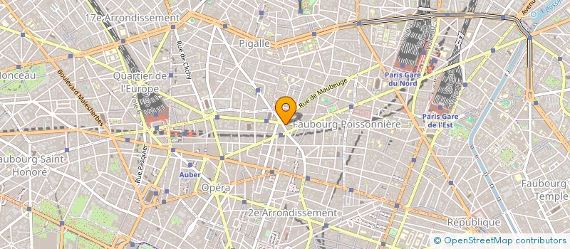 localisation de l'entreprise TENNISPORTS SARL à PARIS