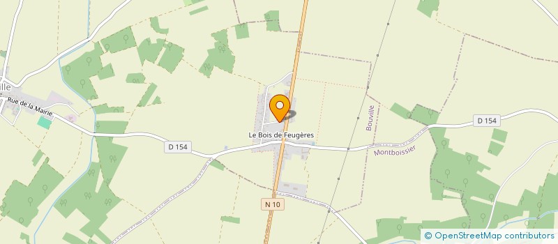 localisation de l'entreprise TENO à BOUVILLE