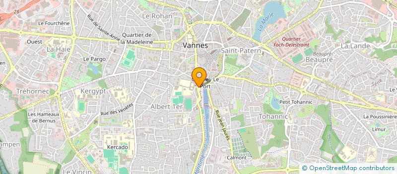 localisation de l'entreprise TENO à VANNES