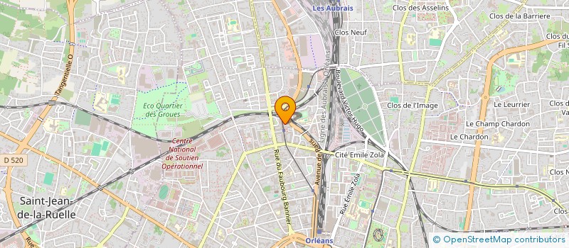 localisation de l'entreprise TENOG GROUPE  ORLEANS