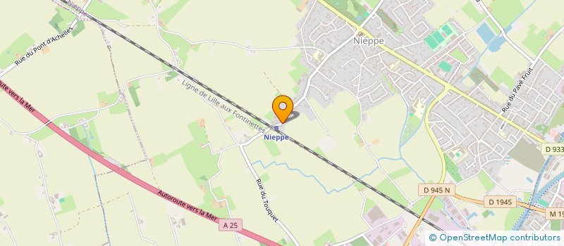 localisation de l'entreprise TENOR-DIAG  NIEPPE