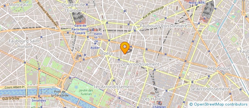 localisation de l'entreprise TENOR IMMOBILIER INTERNATIONAL  PARIS