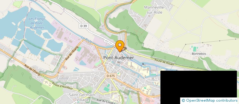 localisation de l'entreprise TENOT à PONT-AUDEMER