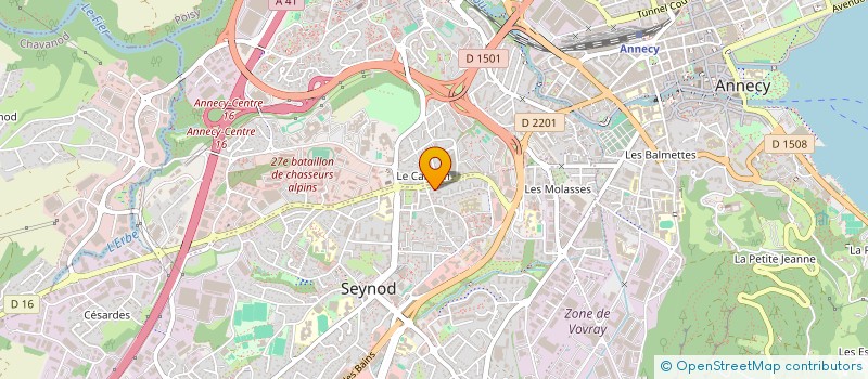 localisation de l'entreprise TENRYOU à ANNECY