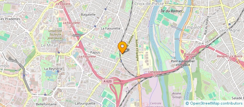 localisation de l'entreprise TENSI31 à TOULOUSE