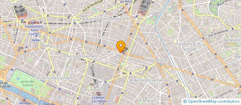 localisation de l'entreprise TENSION  PARIS