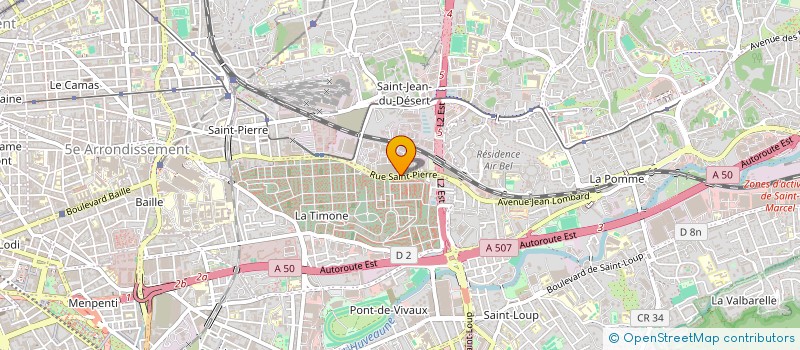 localisation de l'entreprise TENSION COMMUNICATION EUROPEENNE à MARSEILLE