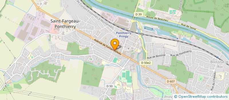 localisation de l'entreprise TENSION-ZEN  SAINT-FARGEAU-PONTHIERRY