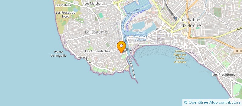 localisation de l'entreprise TENTACLE à LES SABLES D'OLONNE