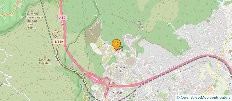 localisation de l'entreprise TENTAMUS FRANCE  LA CIOTAT