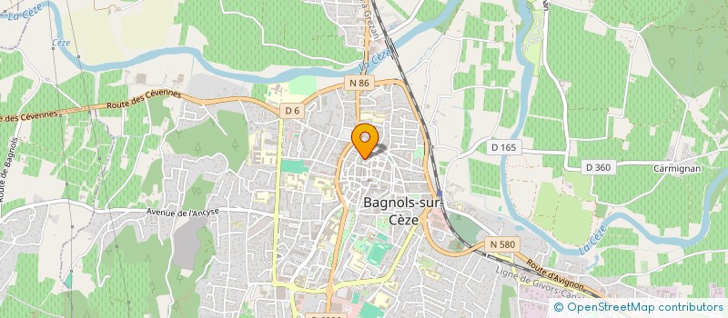 localisation de l'entreprise TENTATION  GOUDARGUES