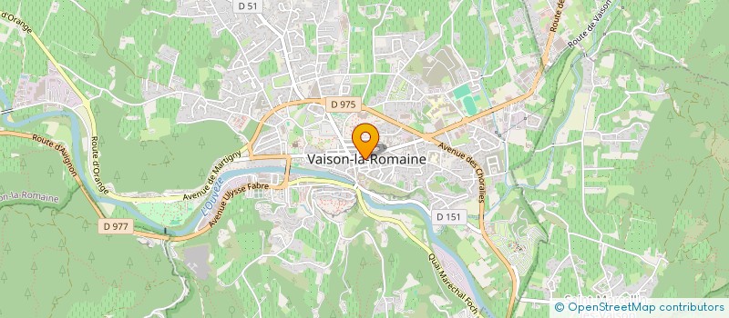 localisation de l'entreprise TENTATION  VAISON-LA-ROMAINE