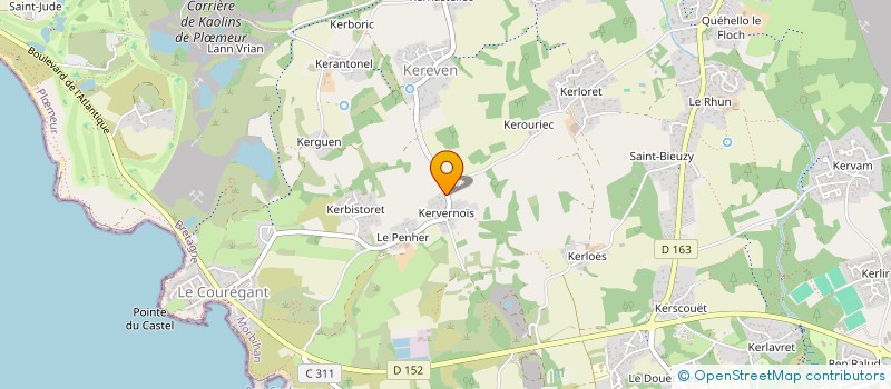 localisation de l'entreprise TENTATIONS BRETONNES à PLOEMEUR