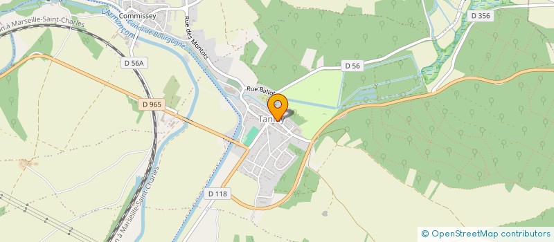 localisation de l'entreprise TENTATIVA ARTS  TANLAY