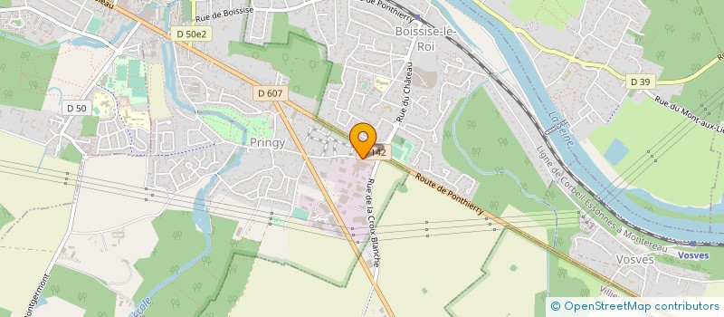 localisation de l'entreprise TENTE  PRINGY