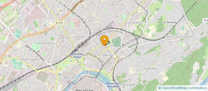localisation de l'entreprise TENTE BEAUTE MOBILE à BESANCON