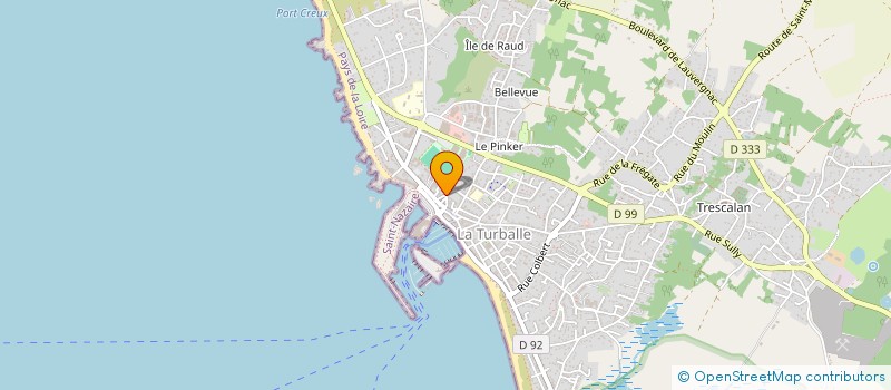 localisation de l'entreprise TENUSS  LA TURBALLE