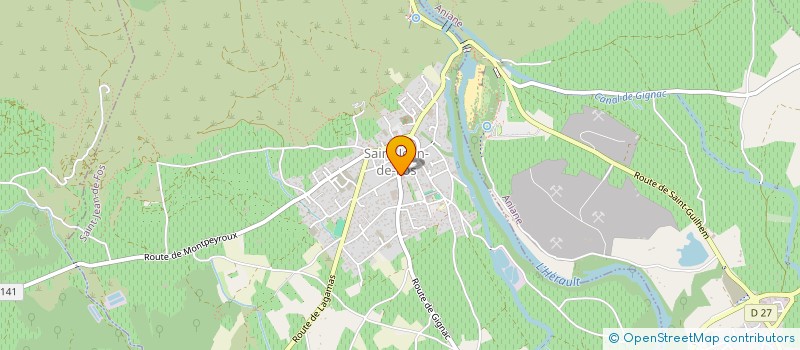 localisation de l'entreprise TEO  SAINT-JEAN-DE-FOS