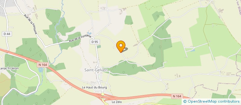 localisation de l'entreprise TEO  BON REPOS SUR BLAVET