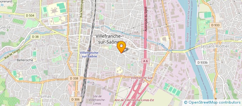 localisation de l'entreprise TEO BAT'ISOLATION à VILLEFRANCHE-SUR-SAONE