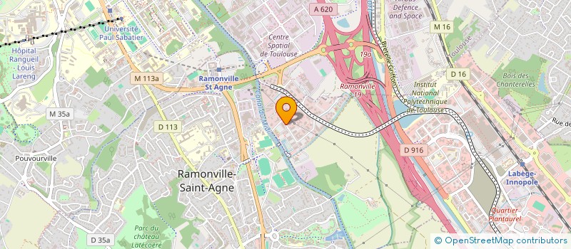 localisation de l'entreprise TEO CONCEPT à RAMONVILLE-SAINT-AGNE