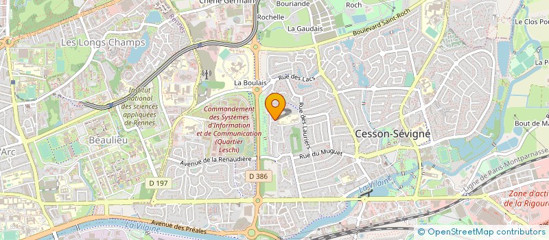 localisation de l'entreprise TEO CONSULT à CESSON-SEVIGNE