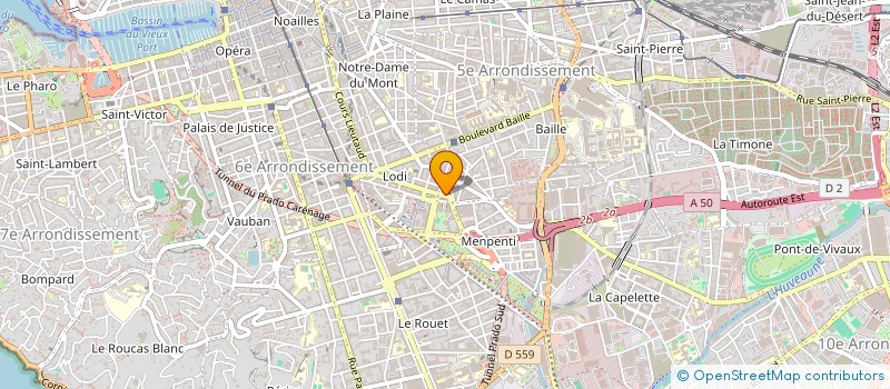 localisation de l'entreprise TEO TAXI à MARSEILLE