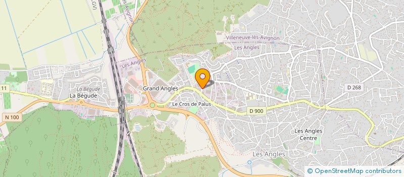 localisation de l'entreprise TEOCUISINES  LES ANGLES