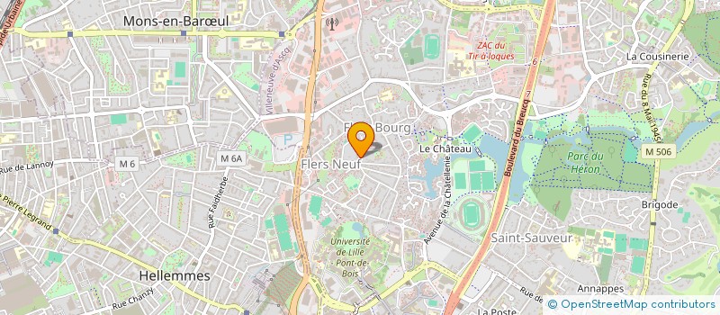 localisation de l'entreprise TEODORO à VILLENEUVE-D'ASCQ