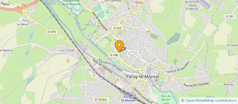 localisation de l'entreprise TEOLE INGENIERIE 3D à PARAY-LE-MONIAL