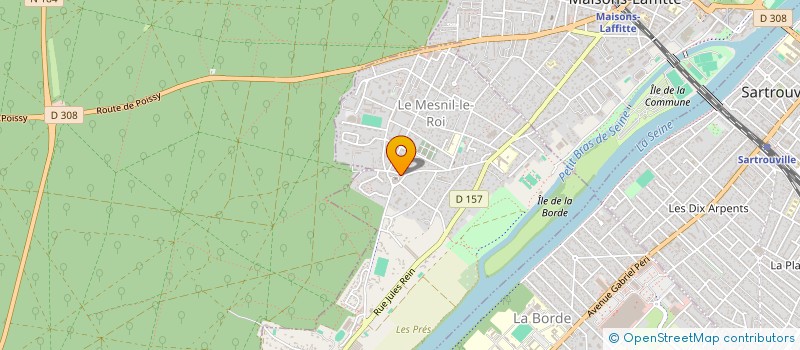 localisation de l'entreprise TEONIDIS ESTATE 2  LE MESNIL-LE-ROI