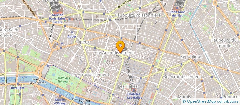 localisation de l'entreprise TEORA  PARIS