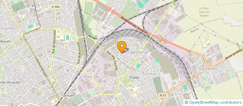 localisation de l'entreprise TEOREM  BETHENY