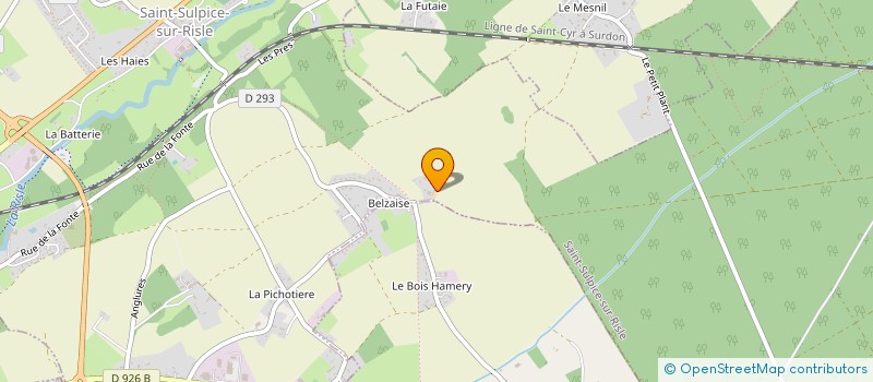 localisation de l'entreprise TEOTIC à SAINT-SULPICE-SUR-RISLE