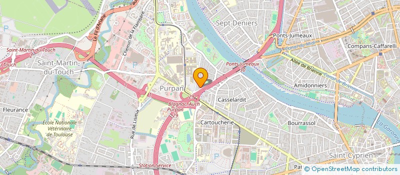 localisation de l'entreprise TEOTIHUA à TOULOUSE