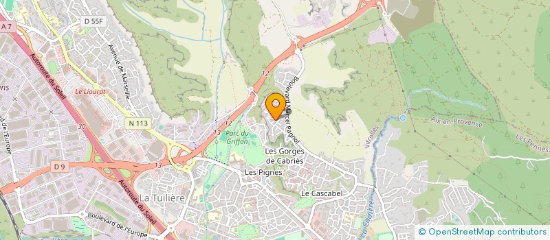 localisation de l'entreprise TEOTOP ONGLERIE à VITROLLES