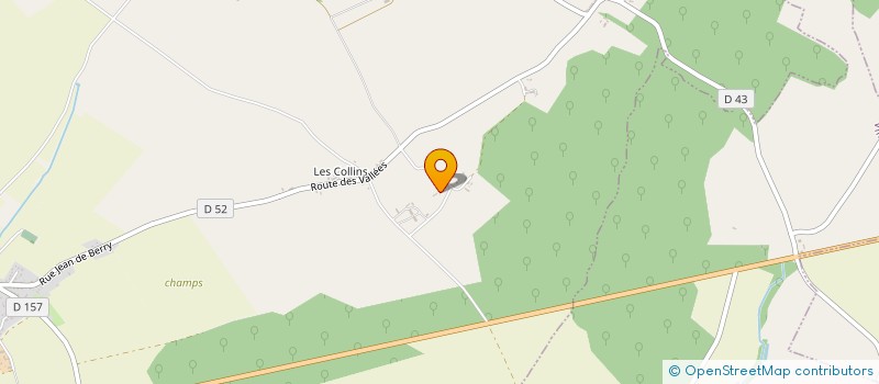 localisation de l'entreprise TEOX18  BOURGES